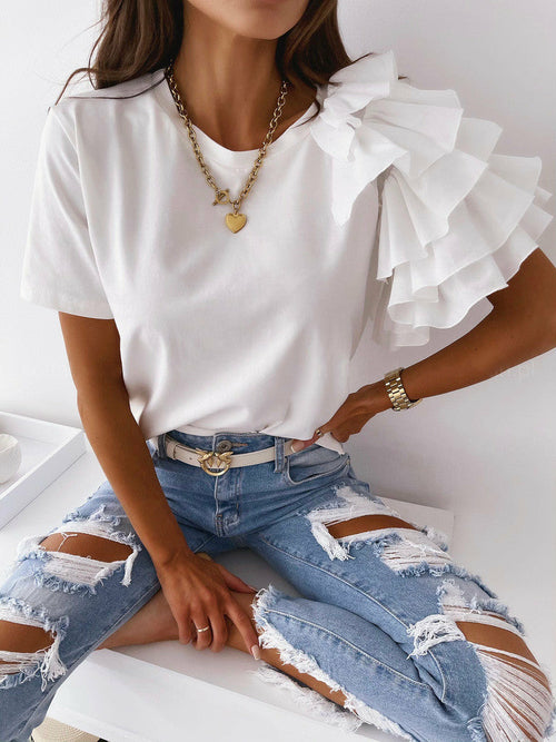 Blusa - Ruffled Top