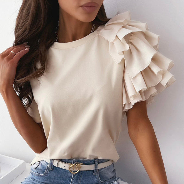 Blusa - Ruffled Top