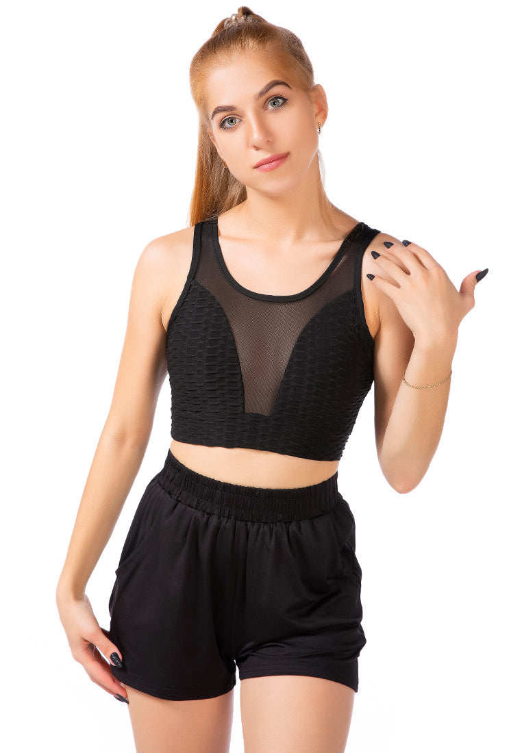 Mesh Sports Bra