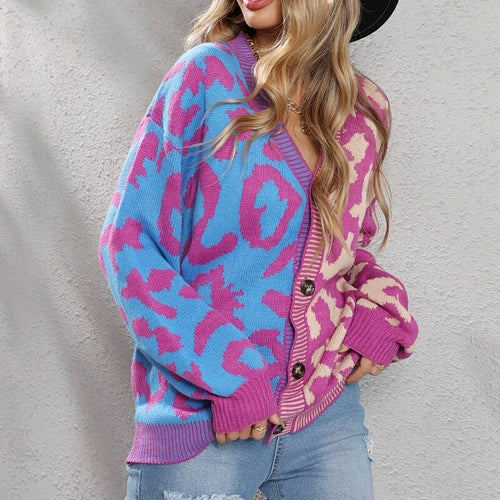 Cat Like - Leopard Print Cardigan