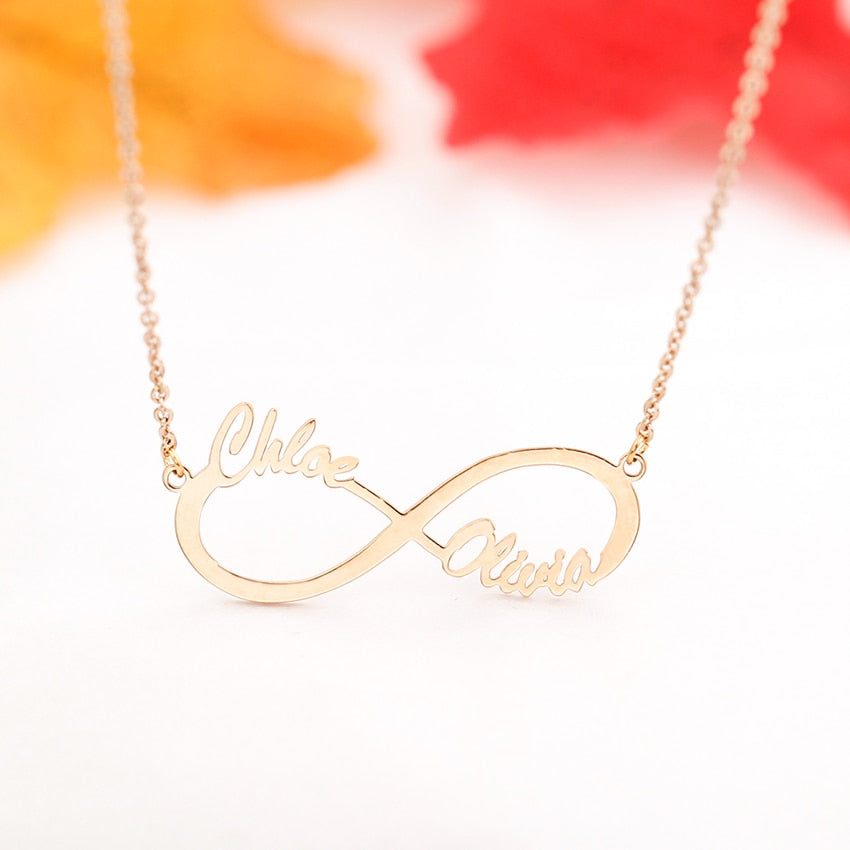 Infinity & Beyond - Customizable Name Necklace