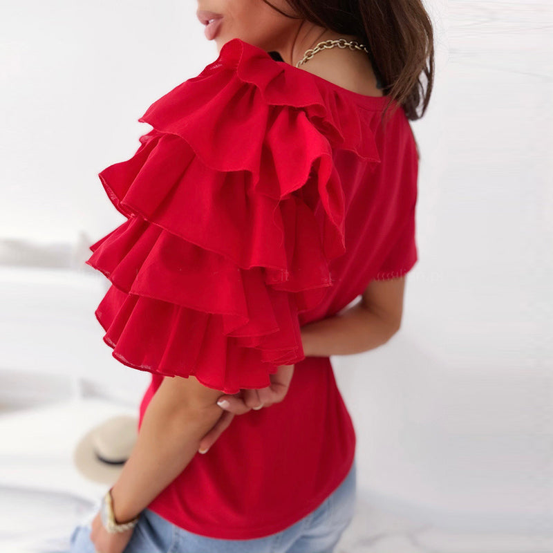 Blusa - Ruffled Top