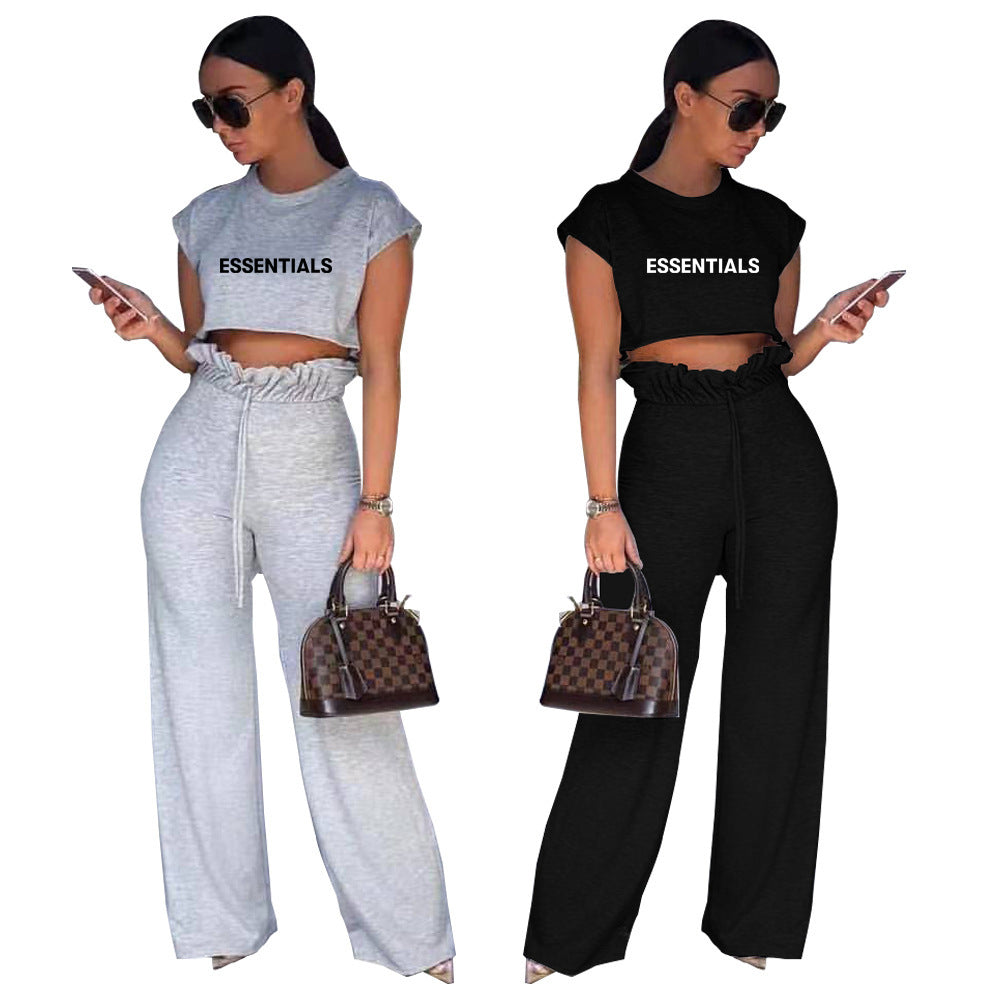 She's Essential - Two-Piece Pant Set