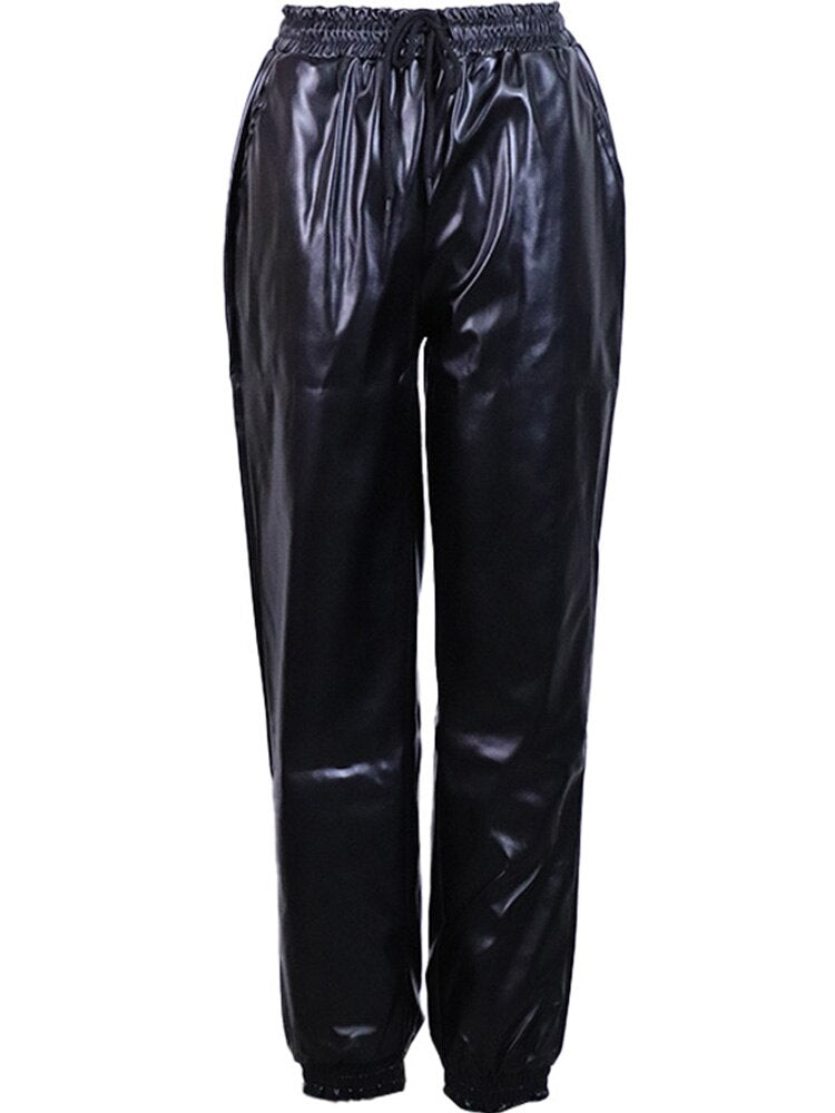 Draw Me In - PU Leather Pants