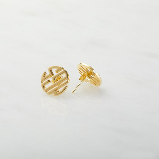 What a Stud - Personalized Monogram Stud Earrings