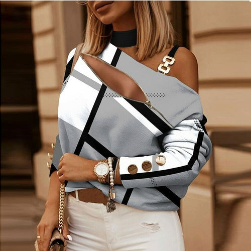Choked Up - Off Shoulder Top