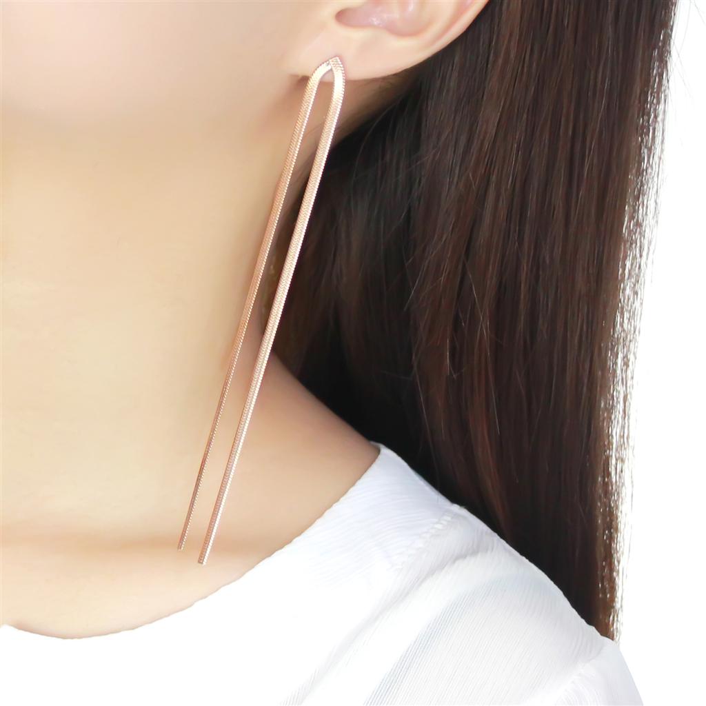 Tong - Earrings (Rose Gold)