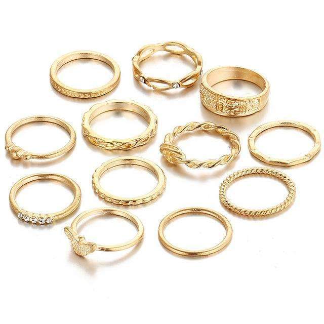 Golden - Ring Set