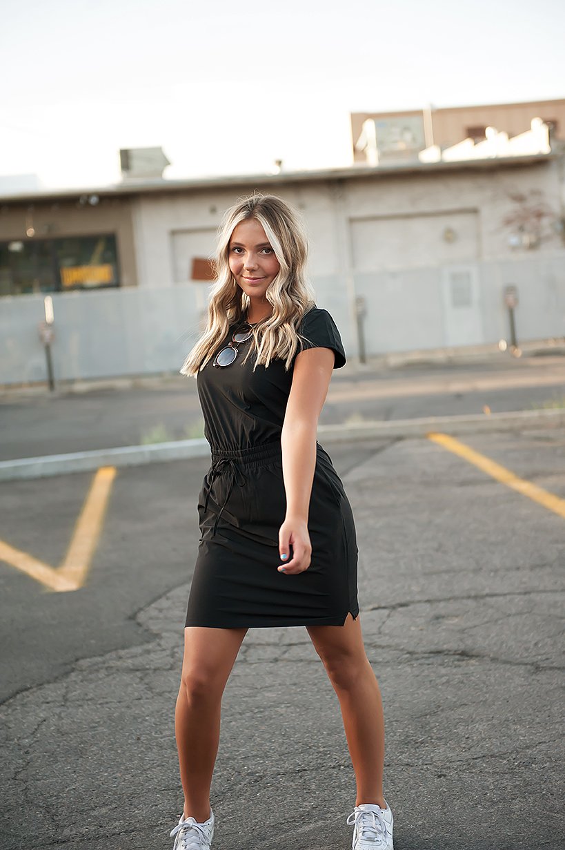 DT DOWNTOWN - Dress (black)