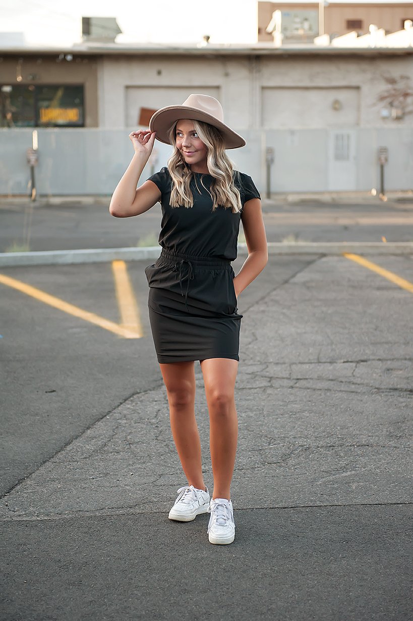 DT DOWNTOWN - Dress (black)