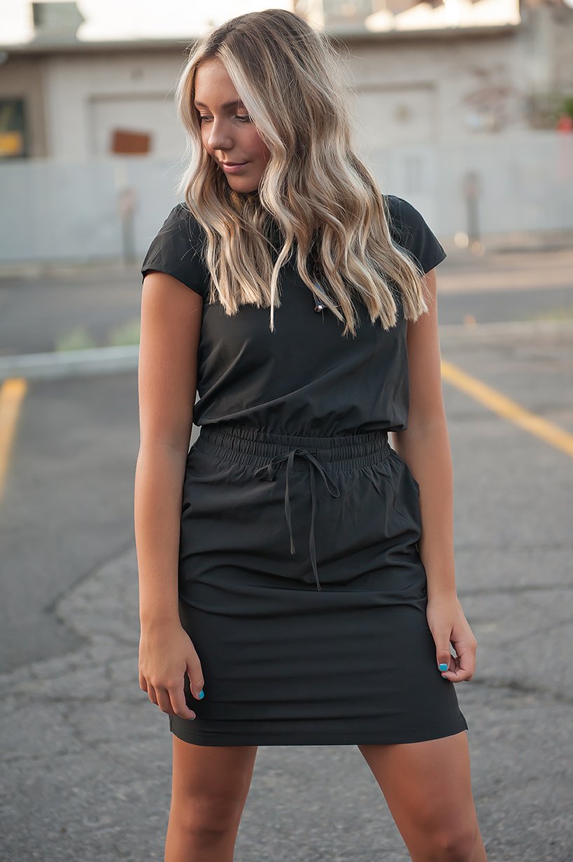 DT DOWNTOWN - Dress (black)